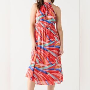 DEX NWT Halter Midi Dress
